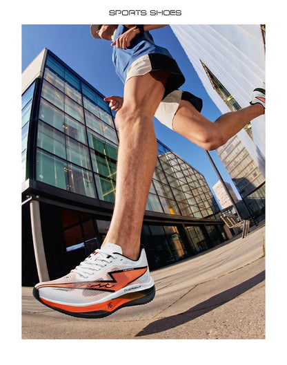 Men Running Shoes Carbon Board Specialty Marathon Sports Breathable Lightweight Women's Comfortable Nonskid Chunta Sneakers