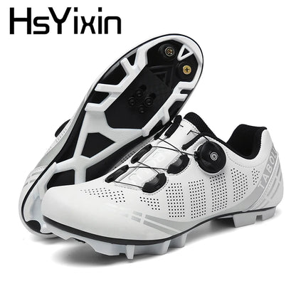 MTB cycling shoes breathable men and women off-road mountain bike cycling shoes self-locking speed mountain bike pedal shoes