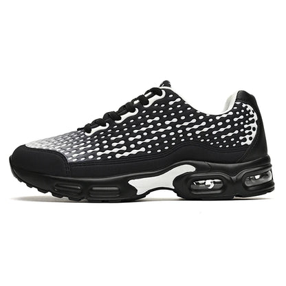 Men Sports Shoes Lightweight Rebound Soft Sole Fashionable Mesh Breathable Youth Outdoor Running Fitness Training Shoes for Men