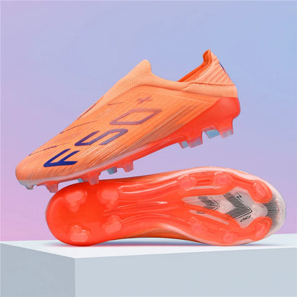 New Men Football Boots Match Grass Cleats High-quality Soccer Shoes Futsal Sneakers Non-Slip Indoor Hot-selling High-top Outdoor