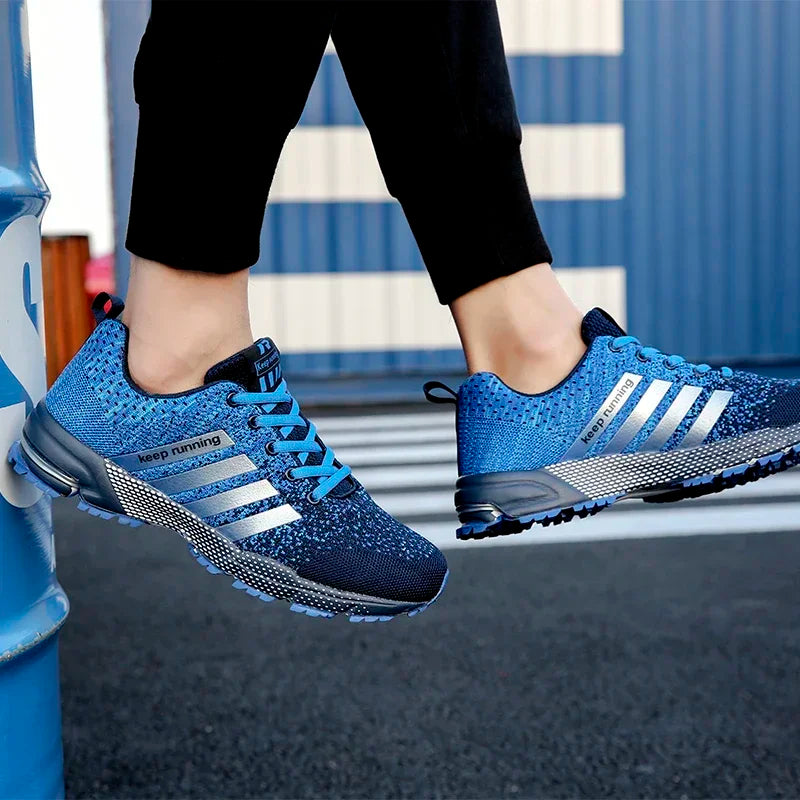 Men's and Women's Flats Fashion Casual Sneakers Couple Walking Shoes Plus Size 36-48 Breathable Fitness Running Shoes Men Shoes