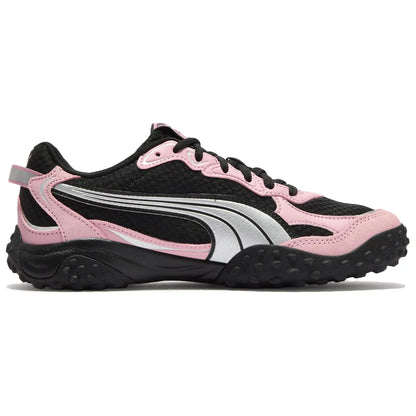 Baskets Puma Rollcat noires et roses 40878405