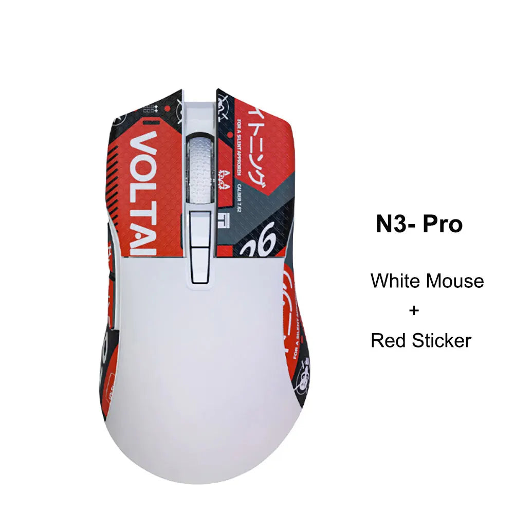 Motospeed Darmoshark N3 Pro Bluetooth brezžična gaming miška, dvojni 8K, tri-mode, polnilna, PAW3395, 64g, ergonomska miška za gamerje