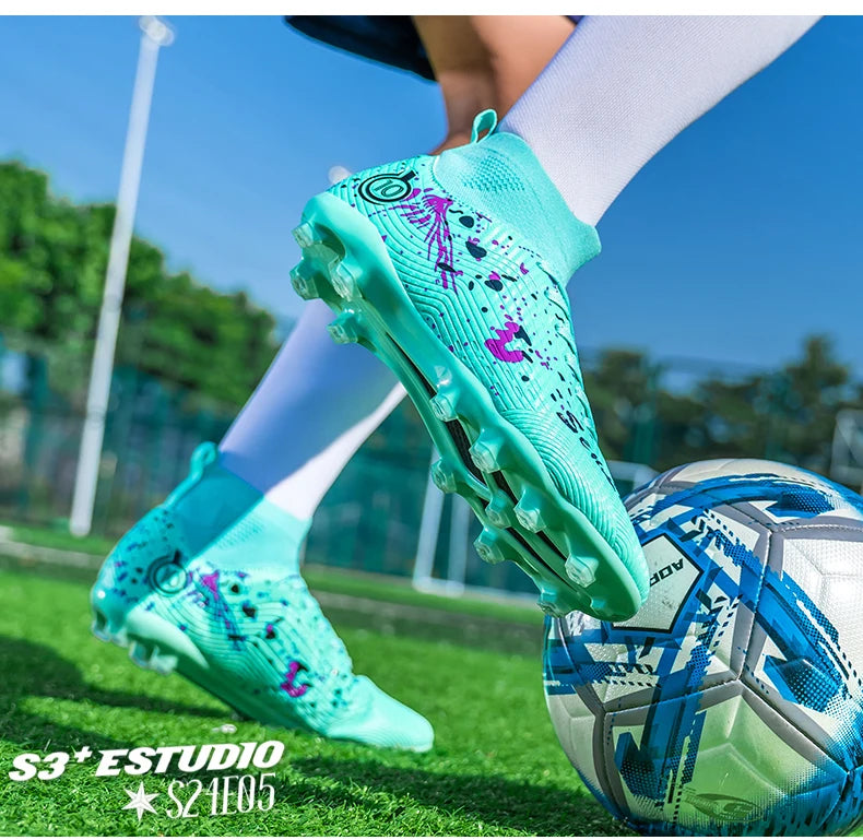 Moški profesionalni nogometni čevlji, protizdrsni nogometni čevlji, unisex, dihalni, za futsal, športni, novi čevlji s špicami, neposredna dostava, ultralahki
