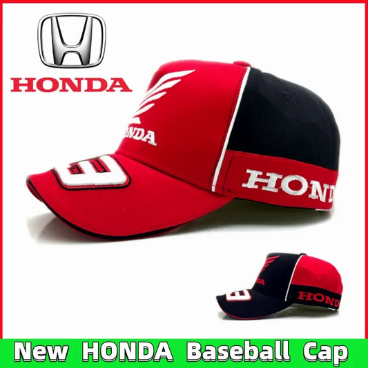 Hot Sale HONDA 93 Baseball Cap Sun Hat Outdoor Summer Sports Hat Embroidered Men Women Baseball Cap for Honda Civic Accord