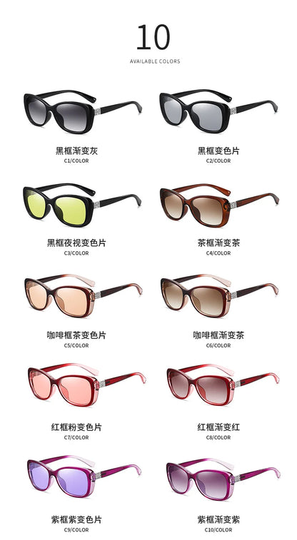 Eyewear Polarized Sunglasses Driving UV400 Protection Sports Unisex Female Fashion Glasses Cycling Bicycle night-vision T503