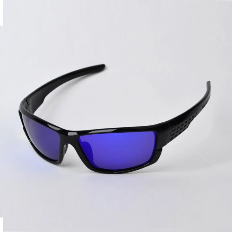 TAGION Black Plastic Polarized Sunglasses Men Outdoor Sports Sun Glasses Fishing Cycling Eyewear Male Designer Goggles UV400