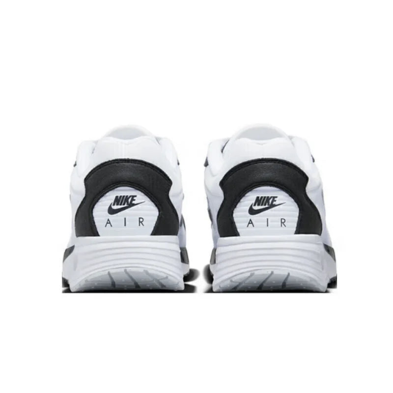 Nike Rear-Cushioning Visible Air Cushion Soft-Soled Outdoor Men's Running Shoes, New Lightweight and Comfortable Everyday Walking and Sports Running Shoes, Air Max Solo Series Fashionable Black and White Panda Color Versatile