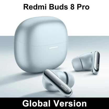 Xiaomi Redmi Buds 8 Pro Bluetooth 5.4 Wireless Earbuds – 55dB Active Noise Cancelling Earbuds with LDAC Audio, 35H Battery Life & AI Call Noise Reduction