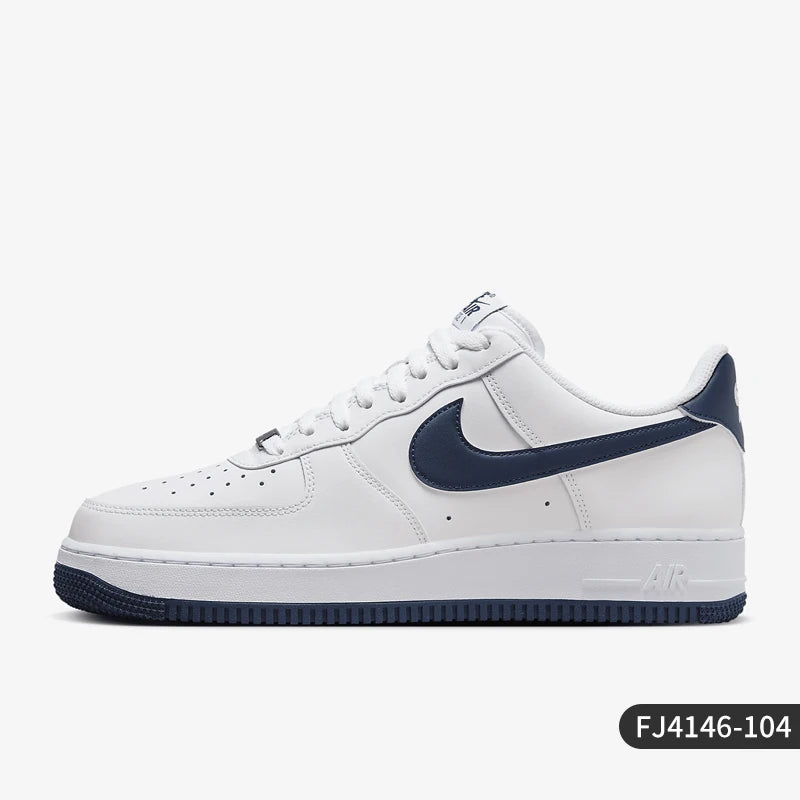 Официални автентични мъжки ежедневни износоустойчиви кецове Nike Air Force 1 07 FJ4146-104