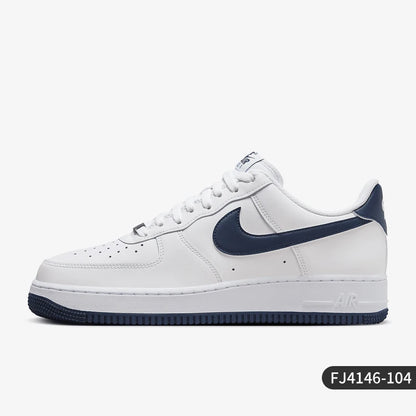 Официални автентични мъжки ежедневни износоустойчиви кецове Nike Air Force 1 07 FJ4146-104