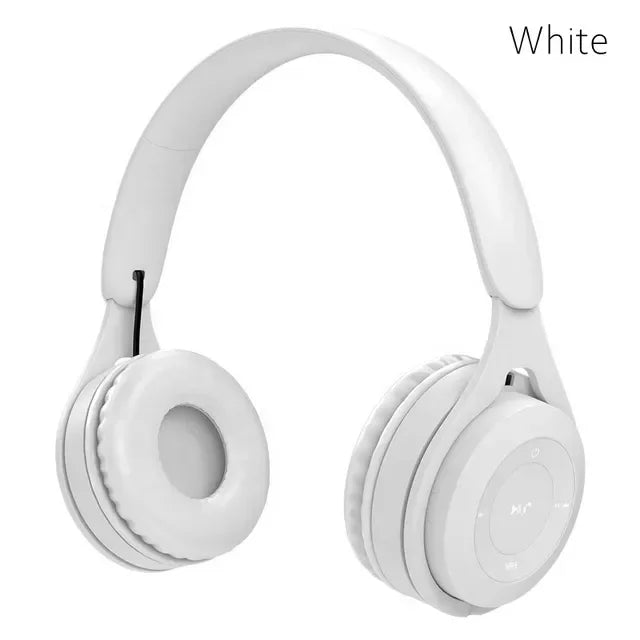 Casque audio Bluetooth Hi-Fi sans fil, circum-auriculaire, avec microphone, réduction du bruit, confortable pour les voyages et la maison
