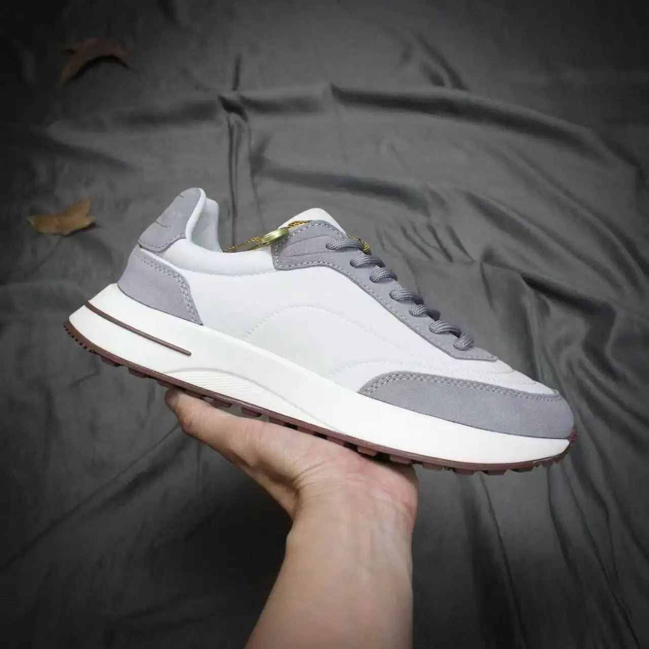 Men's Pure Original B30-8 Sports Shoes Fashionable Casual All-Match Running Shoes Laced Breathable Anti-Slip Sports Leisure Runn