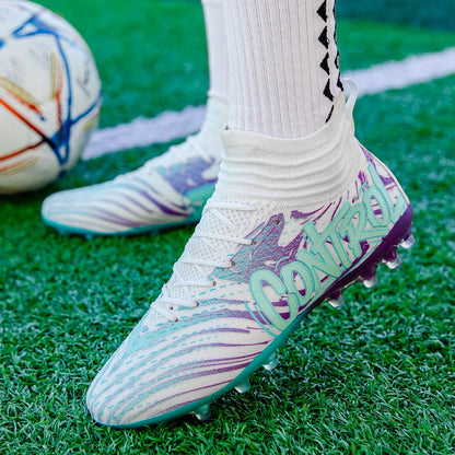 Muške i ženske kopačke za nogomet na otvorenom, protuklizne kopačke za nogometni teren, ultralagane tenisice za futsal TF/FG, nogometne tenisice s čepovima