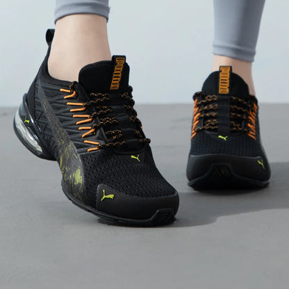 Chaussures Puma pour hommes et femmes, chaussures de course sur route originales, légères, respirantes, pour entraînement physique, avec amorti, chaussures de tennis d'extérieur, chaussures de sport 379602-01-3