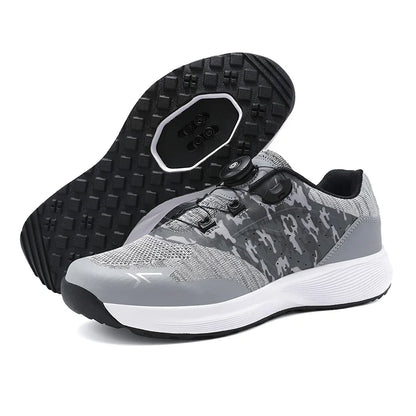 Cycling Sneakers MTB Men's Sports Dirt Bike Shoes SPD Pedal Mountain Bicycle Footwear Speed Racing Flat Off-Road Cycling Shoes