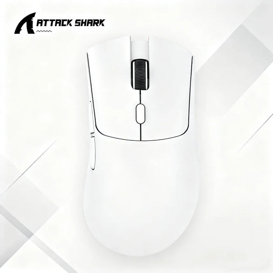 Attack Shark R1/X11 Tri-Mode Wireless Gaming Mouse 18K DPI PAW3311 Bluetooth/2.4GHz/Wired Lightweight Programmable for PC/Laptop