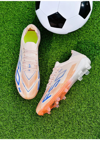 New Men Football Boots Match Cleats High-quality Futsal Indoor Sneakers Non-Slip Grass Soccer Shoes Hot-selling High-top Outdoor