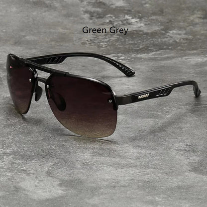 Fashion Vintage Eyewear Gradient Lens Pilot Sunglasses Men and Women Fishing Driving Man Luxury Brand Designer Sun Glasses