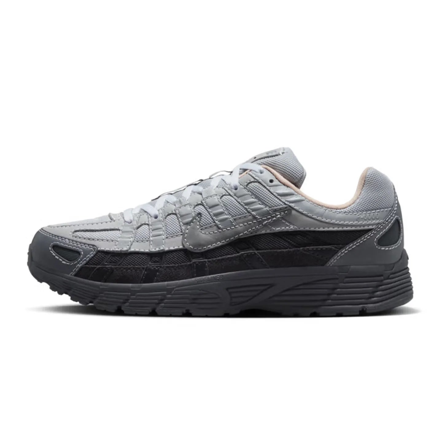Nike P-6000 Women's Running Shoes Retro Style Premium Cushioning Lightweight Comfort for Everyday Wear BV1021-108