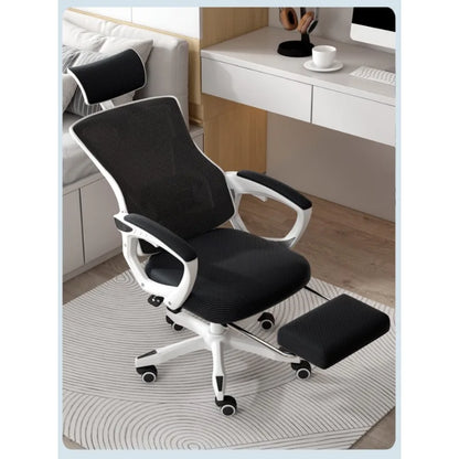 Chaise d'étude, chaise de bureau confortable pour la maison, chaise d'étudiant, chaise ergonomique avec dossier