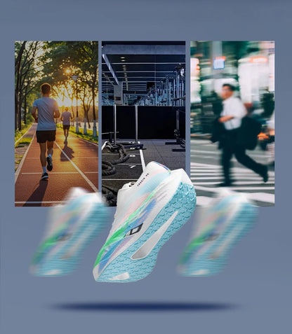 Running Shoes Men Sports Carbon Plate Specialty Breathable Lightweight Women's Comfortable Athletic Non-slip Sneakers Marathon