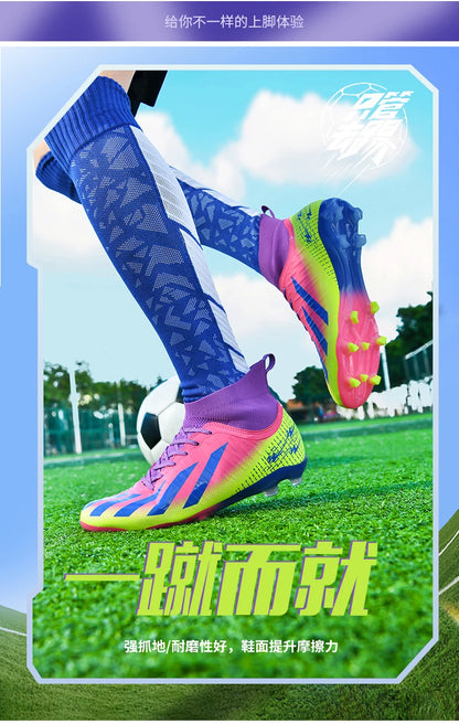 Double Star 2026 New Low-Top AG Football Boots Ultralight Professional Outdoor Men's Soccer Cleats Size 35-45