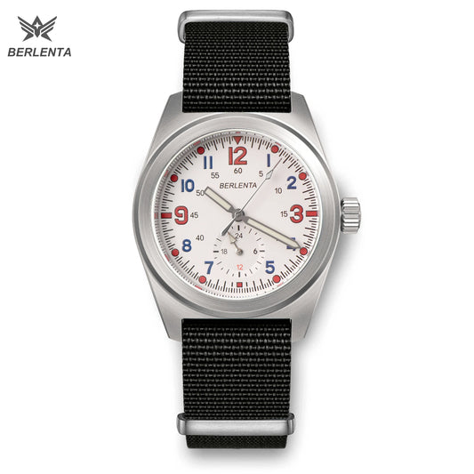 Berlenta VH60 Watch Men 100m Waterproof 316L Steel Wristwatch For Men Top Brand Luxury Male Clock Military Fashion Wrist Wach