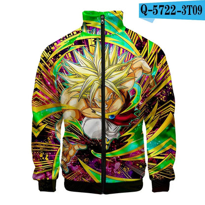 Dragon Ball Goku Hoodies Kids Boys Sweatshirts Anime Clothes Costume Hoody Gohan Beerus Pullovers Men Women Tracksuits Tops