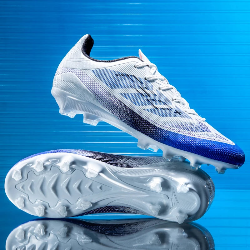 Nouvelles chaussures de football pour hommes, chaussures de sport d'extérieur, chaussures d'entraînement, chaussures de football antidérapantes, baskets professionnelles ultralégères unisexes