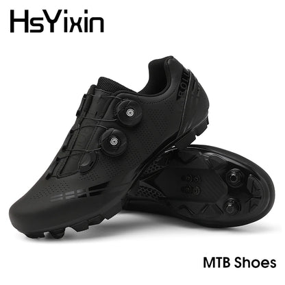 MTB cycling shoes breathable men and women off-road mountain bike cycling shoes self-locking speed mountain bike pedal shoes