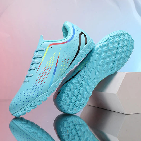 New Men’s Soccer Shoes High-Top Futsal High-Quality Cleats Grass Non-Slip Football Boots Match Sneakers Indoor Hot-Selling FG/TF