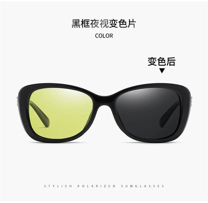 Eyewear Polarized Sunglasses Driving UV400 Protection Sports Unisex Female Fashion Glasses Cycling Bicycle night-vision T503