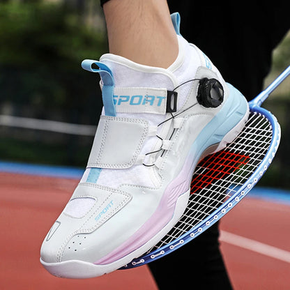 Vyriški badmintono batai neslystančiu padu ir amortizacija – aukštos kokybės teniso batai lauko sportui, profesionalūs sportbačiai vyrams ir moterims