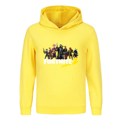 Fortnite Hoodie für Kinder und Babys, Cartoon-Kleidung, Unisex, Jungen, langärmelige Kapuzen-Sweatshirts, Jugendliche, Mädchen, lässige Jacken1007