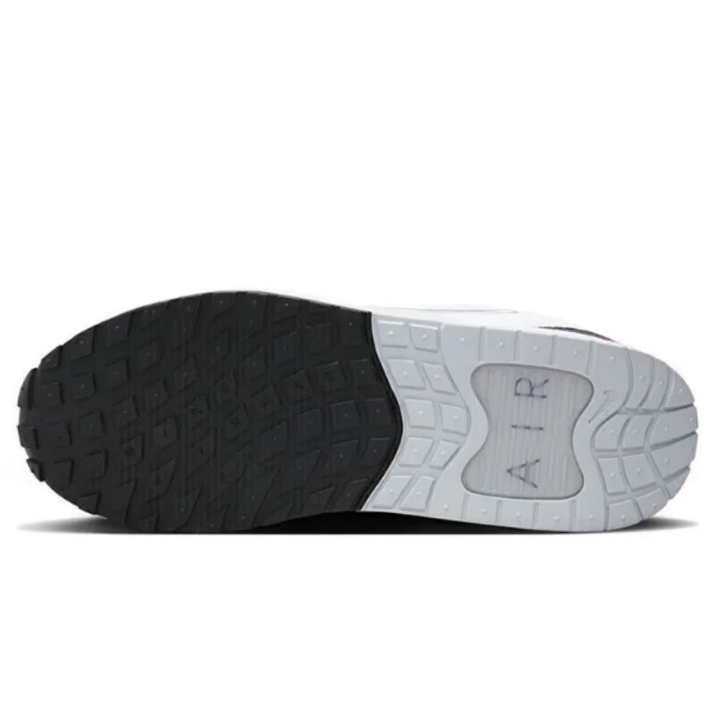 Nike Rear-Cushioning Visible Air Cushion Soft-Soled Outdoor Men's Running Shoes, New Lightweight and Comfortable Everyday Walking and Sports Running Shoes, Air Max Solo Series Fashionable Black and White Panda Color Versatile
