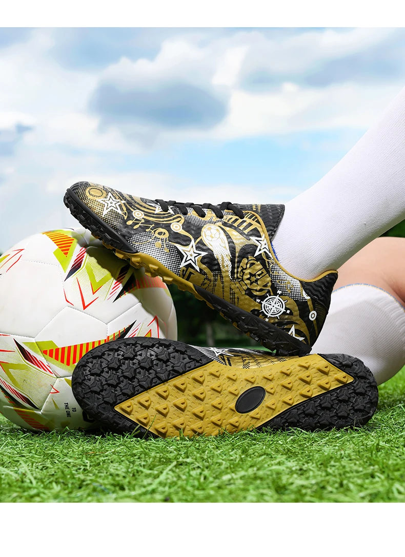 Scarpe da calcio da uomo Scarpe da calcio originali per ragazzi TF/AG Scarpe da calcio professionali da campo al coperto Scarpe da calcio Society Sneaker antiscivolo