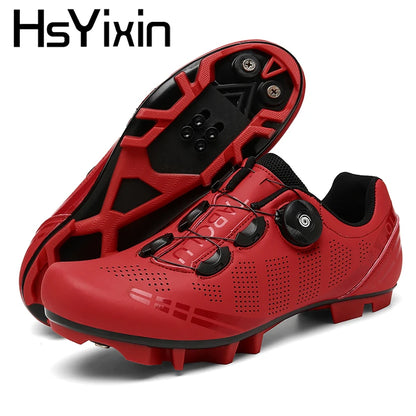MTB cycling shoes breathable men and women off-road mountain bike cycling shoes self-locking speed mountain bike pedal shoes