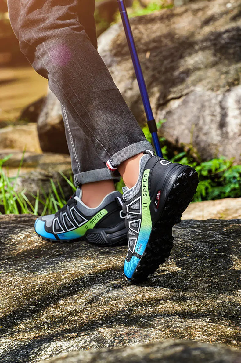 Wasserdichte Herren-Wanderschuhe, Outdoor-Schnürschuhe, Damenschuhe für den Fahrrad- und Freizeitbereich, rutschfeste Feld- und Taktik-Trainingsschuhe