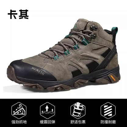 HUMTTO Hiking Shoes Men Winter Outdoor Sports Climbing Shoes Hunting Shoes Warm Women Trekking Sneakers Ankle Boots Tactical