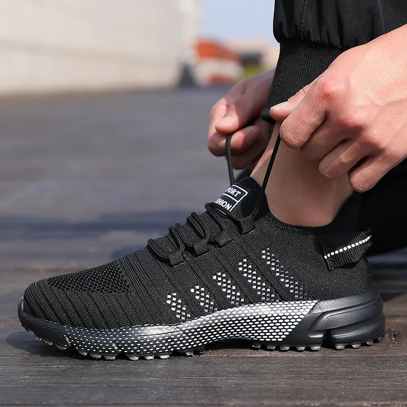 Zapatillas deportivas casual transpirables para hombre, moda verano 2025, calzado de running ligero y suave, tallas de mujer 36-46