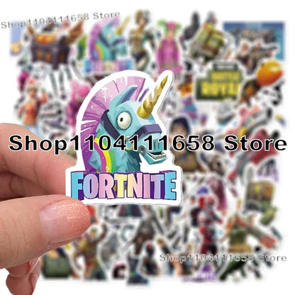 Lysande silikonarmband med Fortnite-tema, festdekoration, födelsedagsarmband, gummiband, trendiga leksaker för vuxna och tonåringar, födelsedagspresent