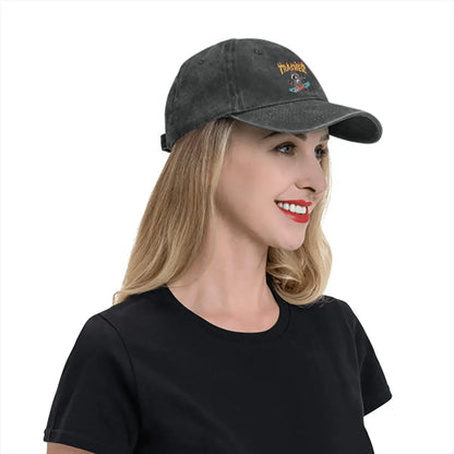 Trasher! Baseball Cap Men Hats Women Visor Protection Snapback Raccoon Lover Caps