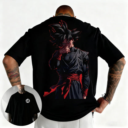 Dragon Ball japán anime-mintás férfi póló, Majin Buu, fiúknak és gyerekeknek, Harajuku, rövid ujjú, Goku póló, nyári ruházat
