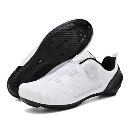 Sapatilhas de Ciclismo Unissexo Novas Profissionais Leves Luxyry Originais para Estrada em Borracha MTB Corrida Bicicleta Moda Bike Street Sports