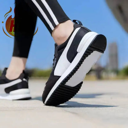 Puma 373117-01 – baskets décontractées rétro unisexes, noires et blanches, chaussures de marche respirantes en maille légère pour la rue et l'extérieur au quotidien