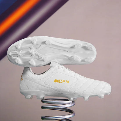 New Men Football Boots Match Professional Sneakers Non-slip Soccer Shoes Outdoor Drop Shipping Unisex Training Sport Futsal