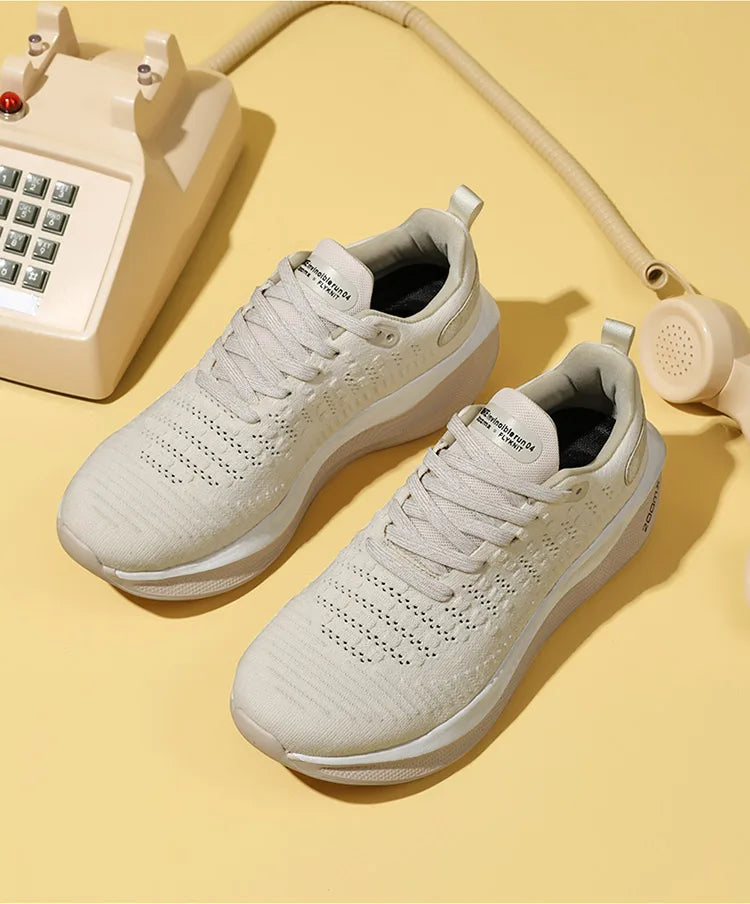 Nieuwe hardloopschoenen voor heren, sportief en casual, luxe modieuze sneakers, lichtgewicht, ademend, comfortabel voor joggen en wandelen