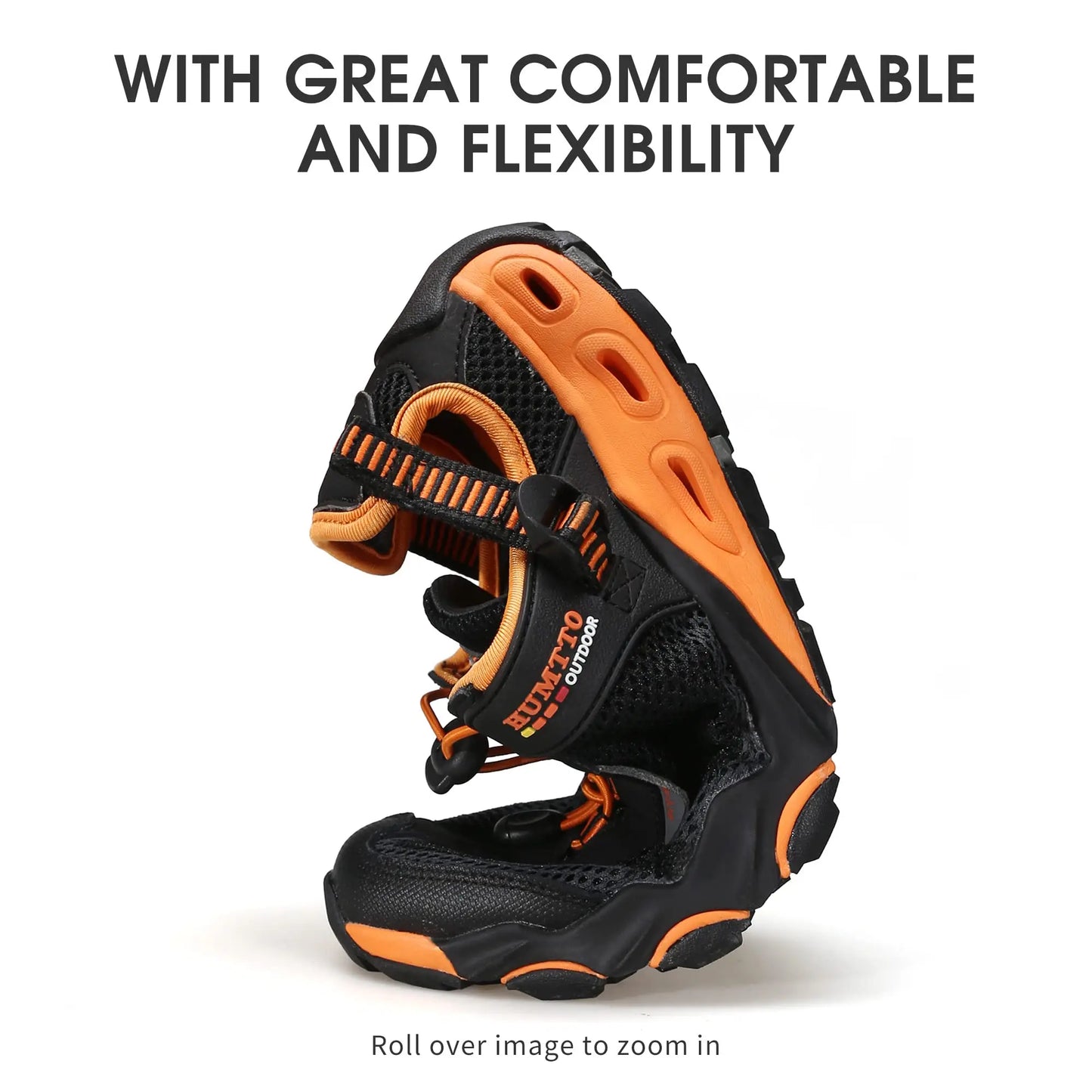 HUMTTO Summer Wading Hiking Shoes for Men Outdoor Men Sneakers Breathable Quick Drying Sports Trekking Beach Barefoot Men's Shoes