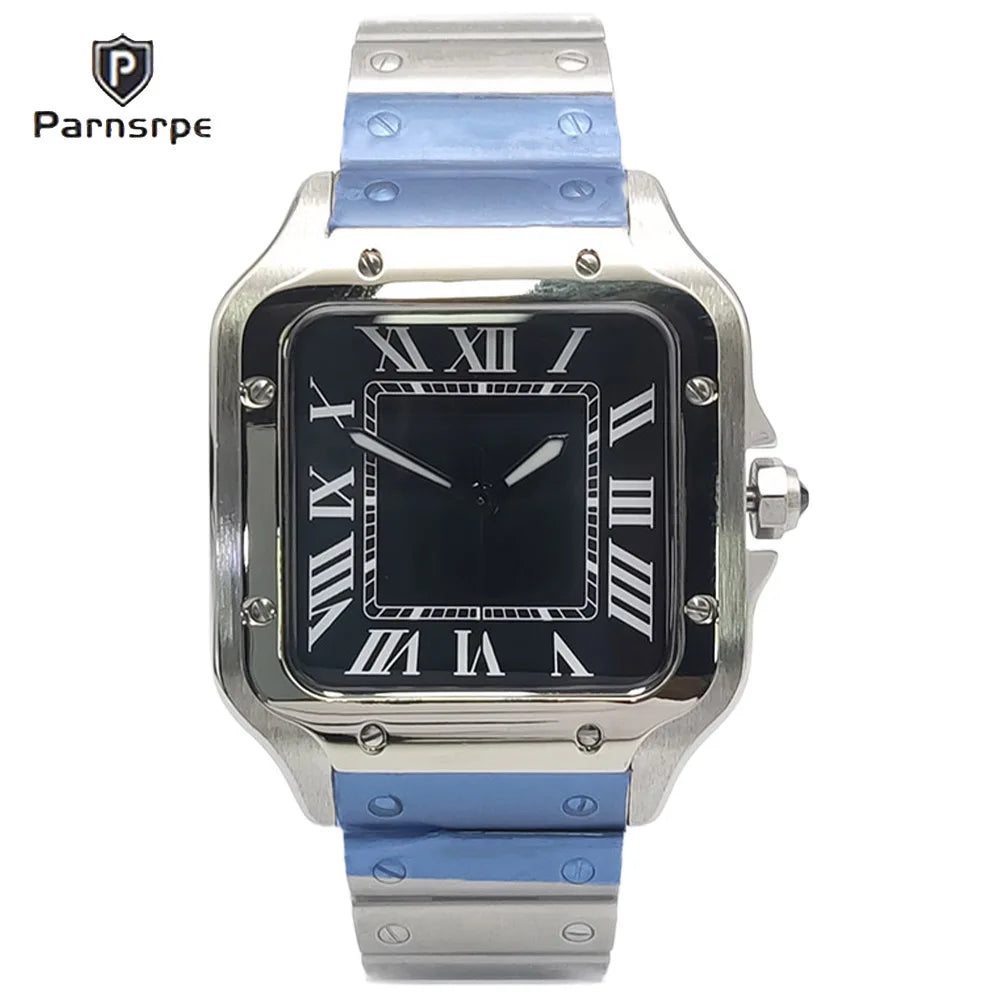 Men's watches Square Case New NH35 watch automatic sports watch waterproof fashion design Japan Miyota NH35 watch reloj hombre